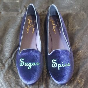 Jack Rodgers midnight blue sugar spice loafers